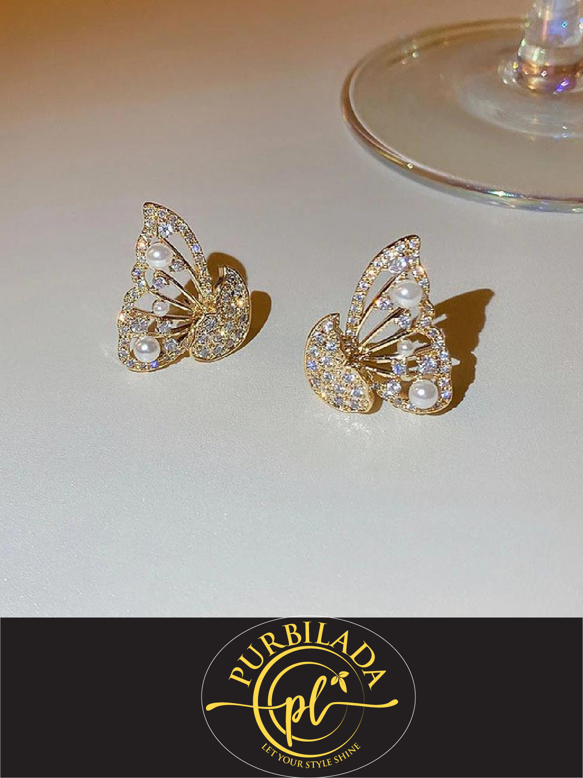 Butterfly Earrings | Purbilada