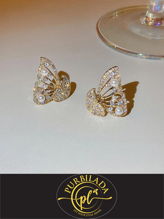 Butterfly Earrings | Purbilada