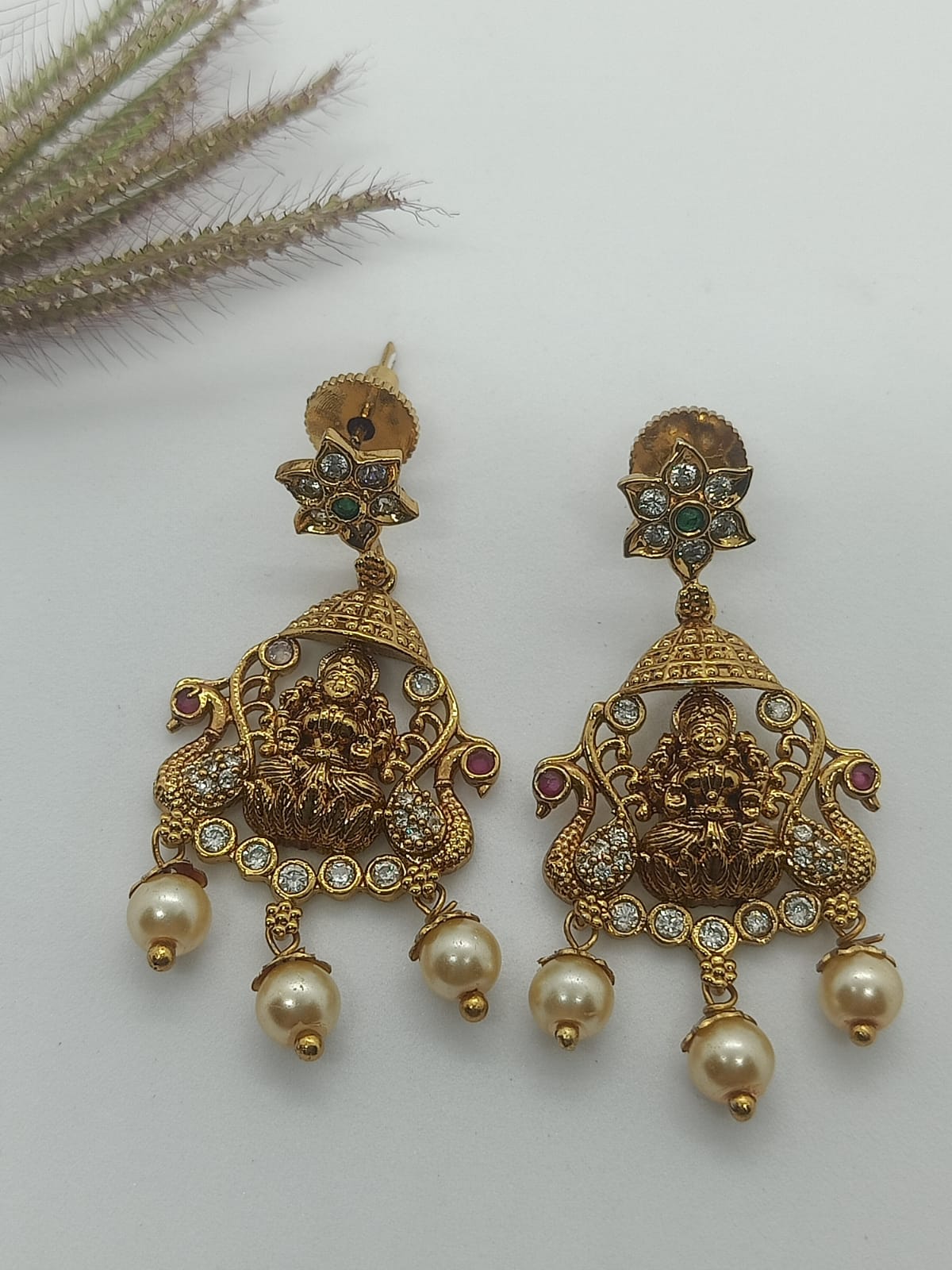 Traditional Lakshmi Earrings | Purbilada