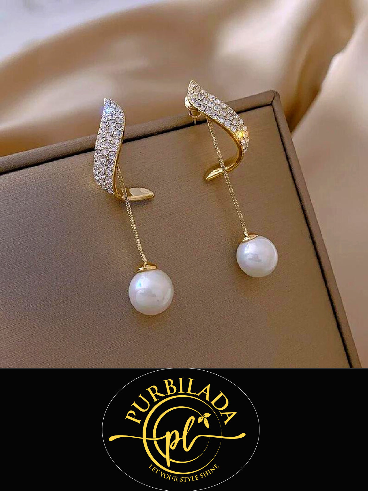 Pearl Earrings | Purbilada