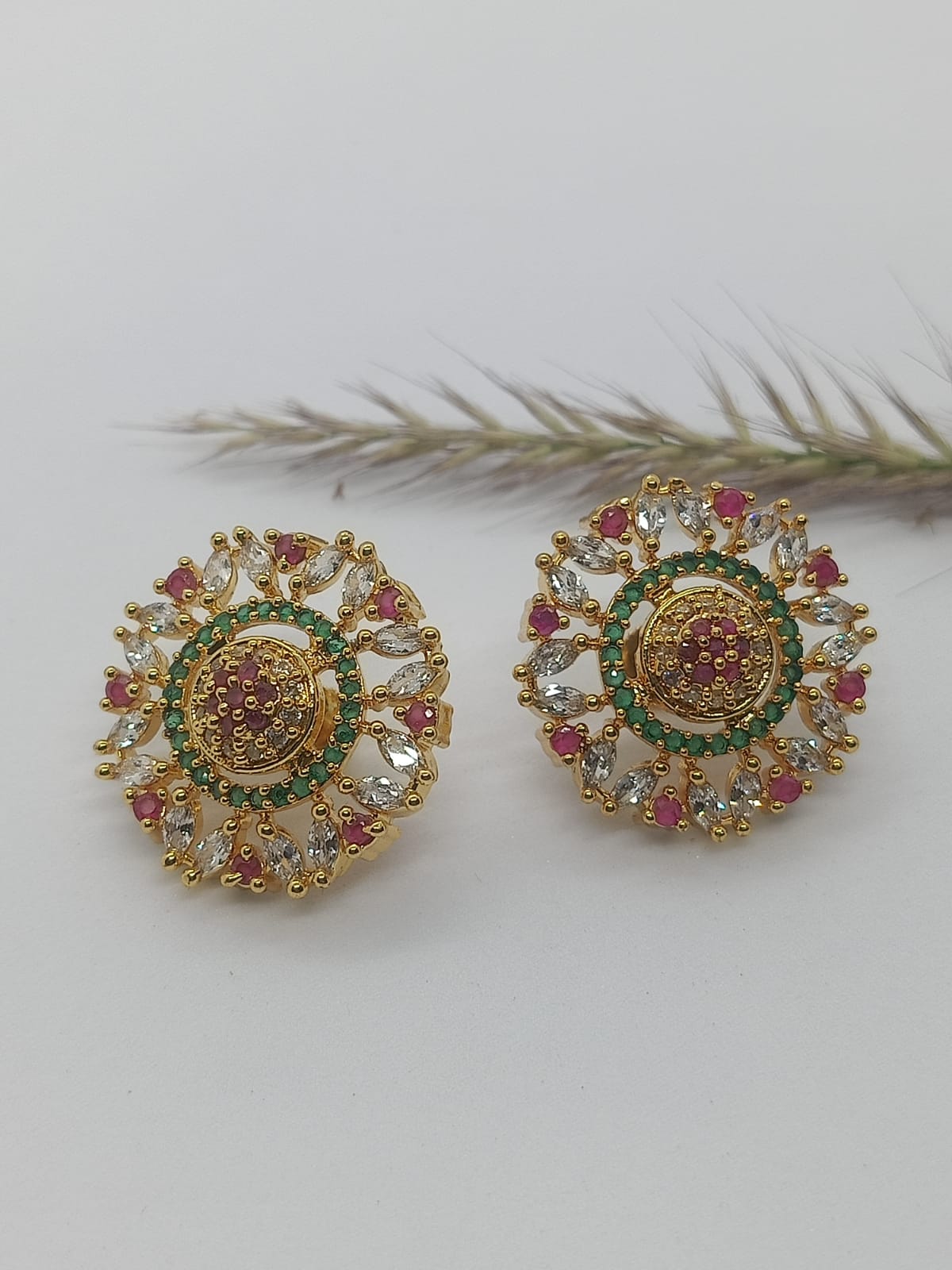 Traditional Stud Earrings | Purbilada