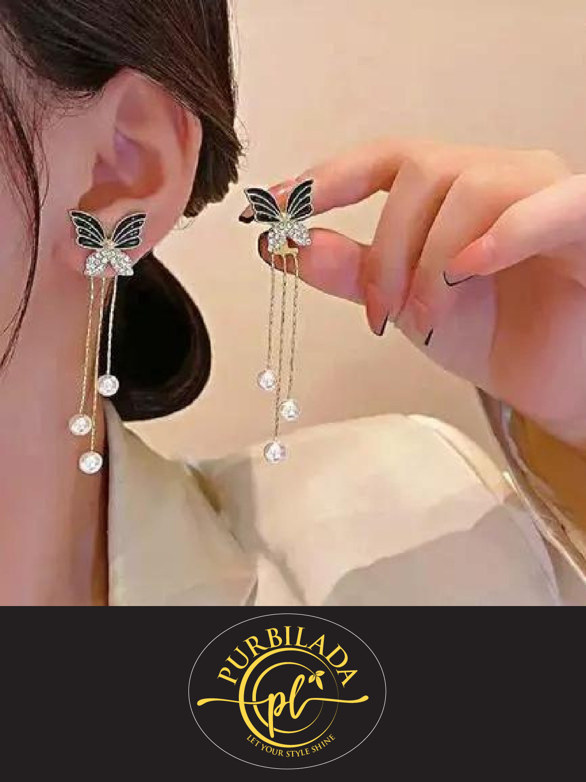 Butterfly Earrings | Purbilada