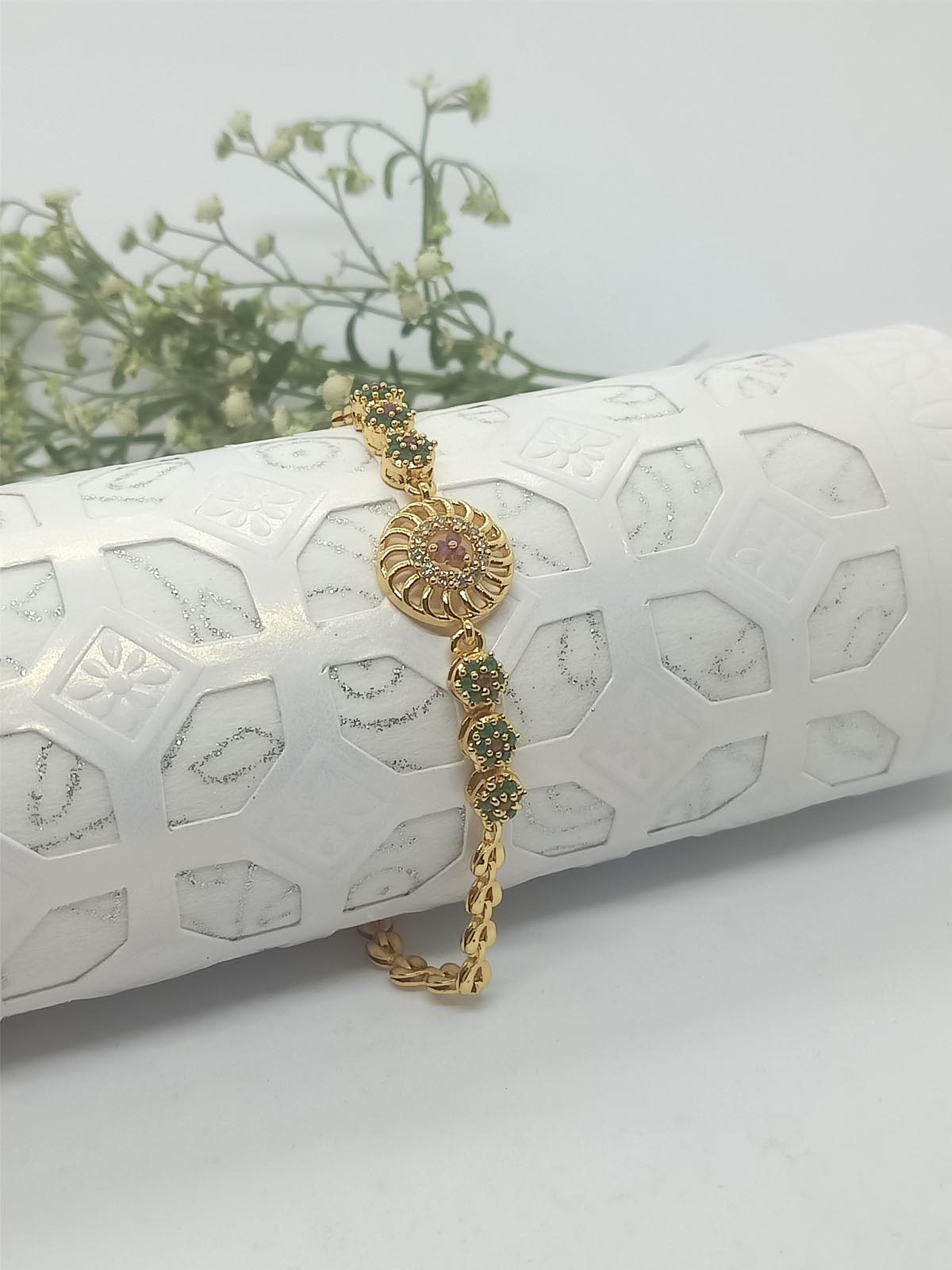 Striking Flora Bracelet